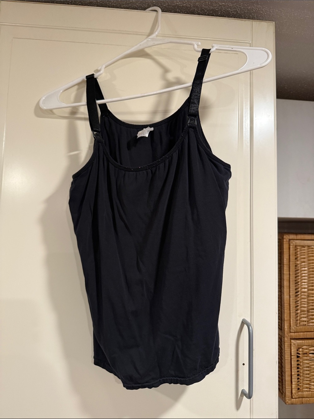 Lamaze Black Women's Adjustable-Strap nursing Tank Top size medium 7:22🎶